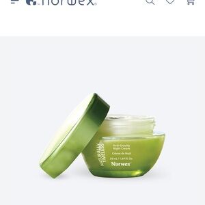 Norwex Naturally Timeless Night Cream in Green Jar
